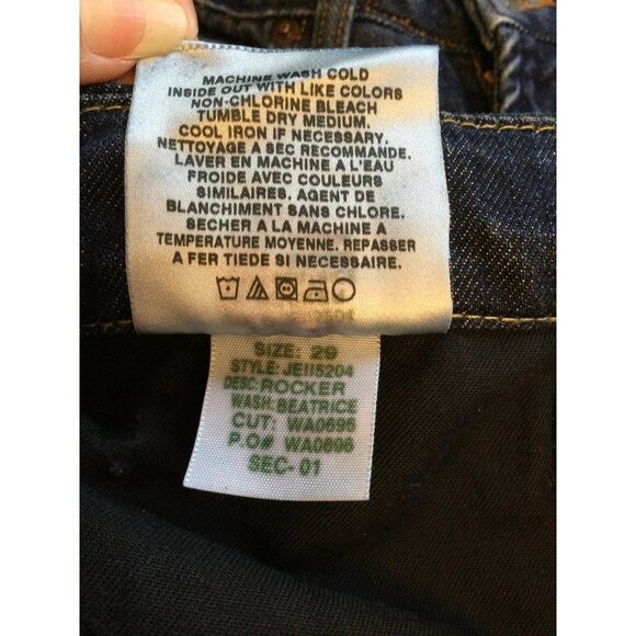 Joe's Jeans Women's Bootcut Jeans Rocker Fit Beatrice Wash Pockets Size 29 - Picture 6 of 6